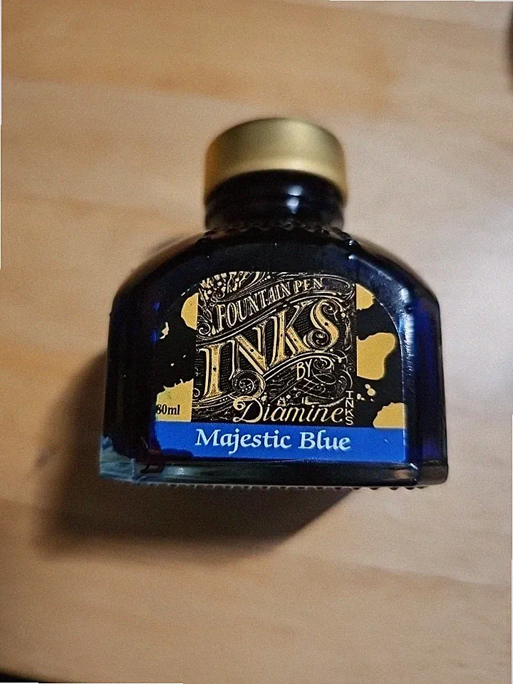 Diamine Ink Bottle Majestic Blue