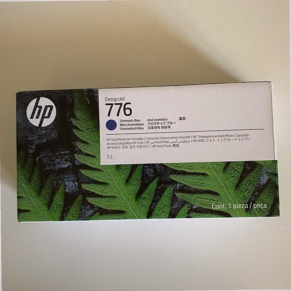 HP 776 DesignJet Chromatic Blue Vivid Photo Ink Cartridge Z9+ Pro OEM 12/2024