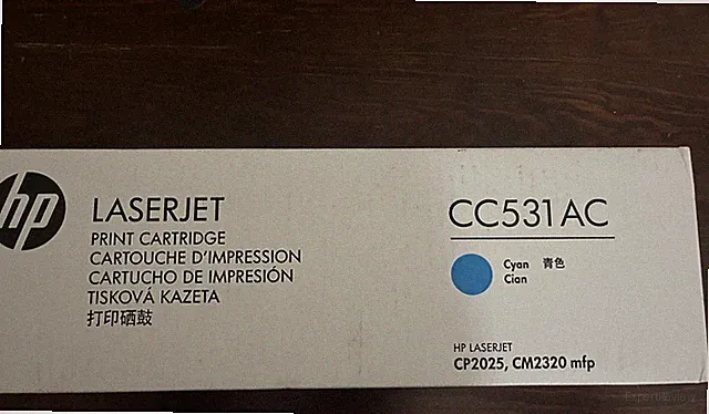 HP CC531 AC CYAN LASERJET INK TONER - NEW GENUINE
