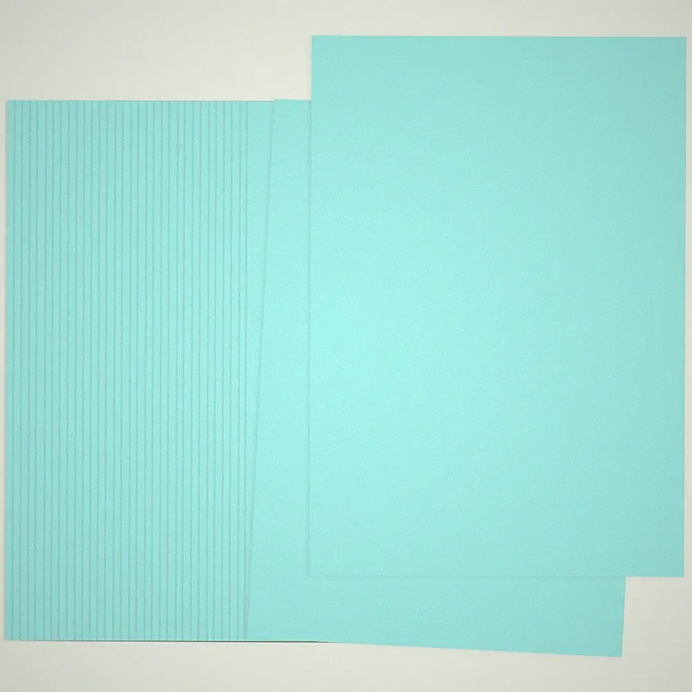 Light Blue Color Copy Paper, 100 Sheets 8.3x5.9" A5 70gsm